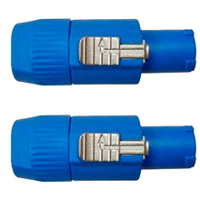 Carregar imagem no visualizador da galeria, Conector Para Cabo Fêmea P/ac - Corpo Azul Wc 3 Fca Wireconex 02 Unidades
