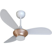 Carregar imagem no visualizador da galeria, Ventilador de Teto Ventisol Mistral 3 Pás Branco/Bronze Bivolt