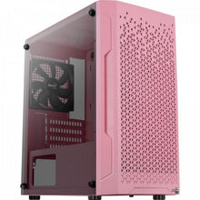 Carregar imagem no visualizador da galeria, Gabinete Gamer Aerocool Trinity Mini Rosa Lateral Vidro