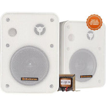 Carregar imagem no visualizador da galeria, Caixa Acústica com Trafo 70V(15W) Ambience Line MSB60NC Branca HAYONIK - PAR / 2