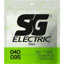 Carregar imagem no visualizador da galeria, Encordoamento Para Contrabaixo 4 Cordas .040 Extra Light Niquel SG