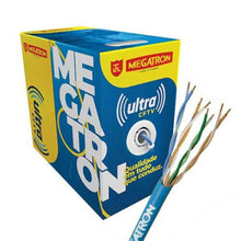 Carregar imagem no visualizador da galeria, Cabo Ultra CFTV 4PX24AWG 300m Megatron Branco - CX / 300