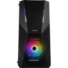 Carregar imagem no visualizador da galeria, Gabinete Gamer Fortrek Mid Tower Black Hawk RGB Preto