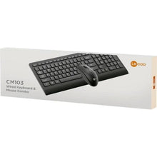 Carregar imagem no visualizador da galeria, Kit Teclado e Mouse Lecoo CM103 USB Preto