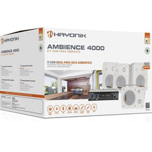 Carregar imagem no visualizador da galeria, Kit Som para Ambiente Hayonik Ambience 4000 OD V2 Branco