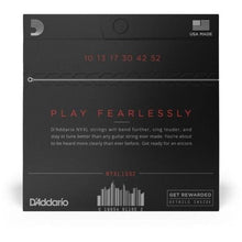 Carregar imagem no visualizador da galeria, Encordoamento Guitarra Hibrido .010-.052 NYXL NYXL1052 D Addario