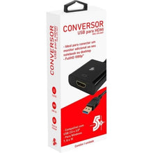 Carregar imagem no visualizador da galeria, Conversor USB Para HDMI 15cm Pix