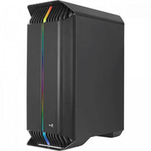 Carregar imagem no visualizador da galeria, Gabinete Gamer Aerocool Gladiator Preto RGB Lateral Vidro