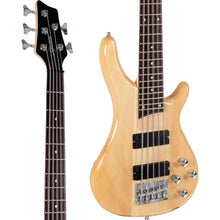 Carregar imagem no visualizador da galeria, Contrabaixo Elétrico Giannini GB-205A Sonic-X Natural Brilhante