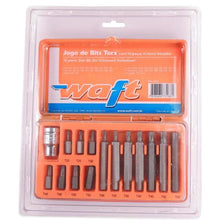 Carregar imagem no visualizador da galeria, Jogo de Bits Hexalobular Com Adaptador T20AT55 Com 15 Peças Waft