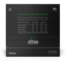 Carregar imagem no visualizador da galeria, Encordoamento Para Baixo D Addario NYXL4095 .040