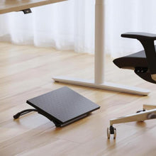 Carregar imagem no visualizador da galeria, Apoio Para Pés Emborrachado Slide Preto Reliza