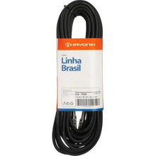 Carregar imagem no visualizador da galeria, Cabo para Instrumentos Linha BRASIL P10 x P10 10M Preto HAYONIK