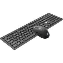 Carregar imagem no visualizador da galeria, Kit Teclado e Mouse Lecoo KW201 Sem Fio Preto