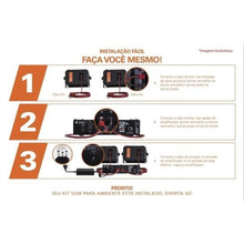 Carregar imagem no visualizador da galeria, Kit de Som Para Ambiente Hayonik Ambience 2000 OD V2 Branco