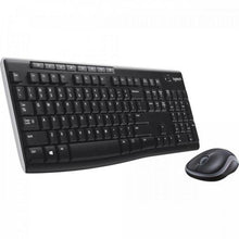 Carregar imagem no visualizador da galeria, Kit Teclado e Mouse Logitech MK270 Sem Fio Preto
