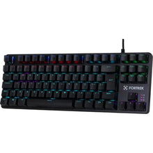 Carregar imagem no visualizador da galeria, Teclado Gamer Mecânico Fortrek Black Hawk Compact Rainbow