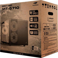 Carregar imagem no visualizador da galeria, Gabinete Gamer C3Tech Aquarius MT-G710 Sem Fans Branco