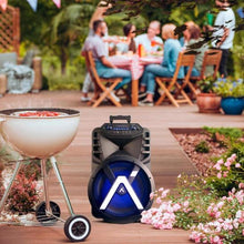 Carregar imagem no visualizador da galeria, Caixa de Som Aquário HP-900 Bluetooth 900w Preta