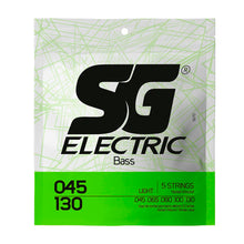 Carregar imagem no visualizador da galeria, Encordoamento P/baixo 5 Cordas Niquel 0.045 - 0.130 Sg