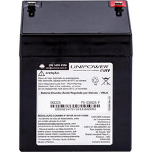 Carregar imagem no visualizador da galeria, Bateria Estacionária Selada 12V 5Ah VRLA UP1250 Unipower
