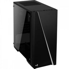Carregar imagem no visualizador da galeria, Gabinete Gamer Aerocool Mini Cylon Preto RGB Lateral Acrílico