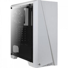 Carregar imagem no visualizador da galeria, Gabinete Gamer Aerocool Cylon Branco RGB Lateral Acrílico