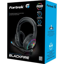 Carregar imagem no visualizador da galeria, Headset Gamer Fortrek Blackfire P2 + USB RGB Preto