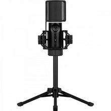 Carregar imagem no visualizador da galeria, Microfone Gamer Streamplify Mic Tripod Com Tripé Preto RGB