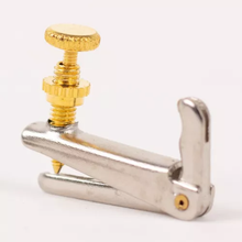 Carregar imagem no visualizador da galeria, Micro Afinador Violino Svn-03 Prata E Dourado Kit Com 4