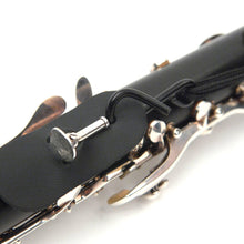 Carregar imagem no visualizador da galeria, Correia Para Clarineta Preta Com Pad D Addario CCA01