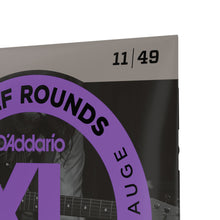 Carregar imagem no visualizador da galeria, Encordoamento Guitarra 11-49 D Addario Half Rounds EHR370