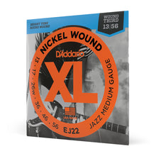Carregar imagem no visualizador da galeria, Encordoamento Para Guitarra 13-56 D Addario XL Nickel EJ22