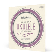 Carregar imagem no visualizador da galeria, Encordoamento Ukulele Concerto D Addario Nyltech EJ88C