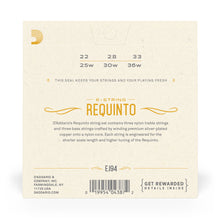 Carregar imagem no visualizador da galeria, Encordoamento Requinto D Addario Silver Plated Copper EJ94