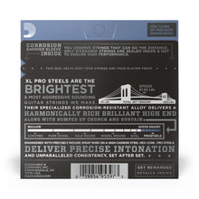 Carregar imagem no visualizador da galeria, Encordoamento Guitarra 09-42 D Addario XL Pro Steels EPS520