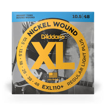 Carregar imagem no visualizador da galeria, Encordoamento Guitarra 10.5-48 D Addario XL Nickel EXL110+