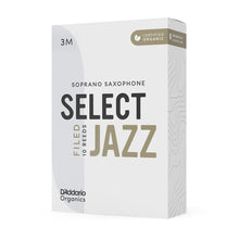 Carregar imagem no visualizador da galeria, Palheta Sax Soprano 3M (10) DAddario Organic Select Jazz