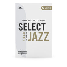 Carregar imagem no visualizador da galeria, Palheta Sax Soprano 3M (10) DAddario Organic Select Jazz