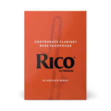 Carregar imagem no visualizador da galeria, Palheta Clarineta Contrabaixo 3.0 (10 Peças) D Addario Rico
