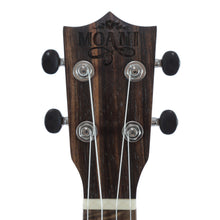 Carregar imagem no visualizador da galeria, Ukulele Moani MAUNA Tenor 26'' Ebony Eletro C/ Bag UKEB-26EQ