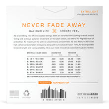 Carregar imagem no visualizador da galeria, Encordoamento Violão Revestido 10-47 (3 Jogos) D Addario XS