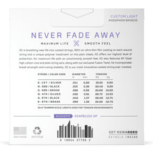 Carregar imagem no visualizador da galeria, Encordoamento Violão Revestido 11-52 (3 Jogos) D Addario XS