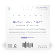 Carregar imagem no visualizador da galeria, Encordoamento Violão Aço Revestido 11-52 D Addario XSAPB1152