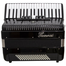 Carregar imagem no visualizador da galeria, Acordeon 80 Baixos 37 Teclas Ta 8009 Preto Thommasi
