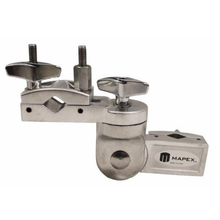 Carregar imagem no visualizador da galeria, Clamp Mapex MC902 com 2 Conexões Multiuso Ajuste Articulado para Extensores e Holders - MC902 - MAPEX