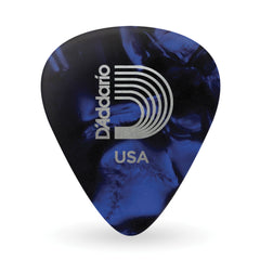 Palheta Celulóide Azul Perolada Média D Addario 1CBUP4-10