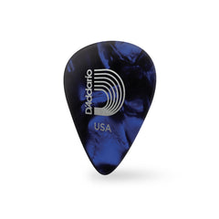 Palheta Celulóide Azul Perolada Pesada D Addario 1CBUP6-10