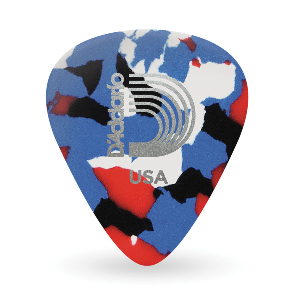 Palheta Celulóide Multicolorida .50 Leve D Addario 1CMC2-10