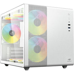 Gabinete Gamer C3Tech Aquarius MT-G710 Sem Fans Branco